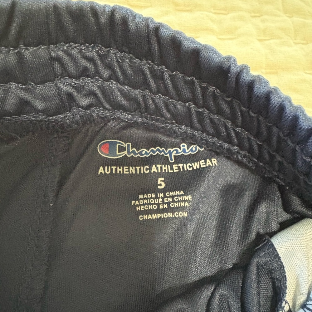Champion Youth Navy Sports Shorts - Picture 2 of 4